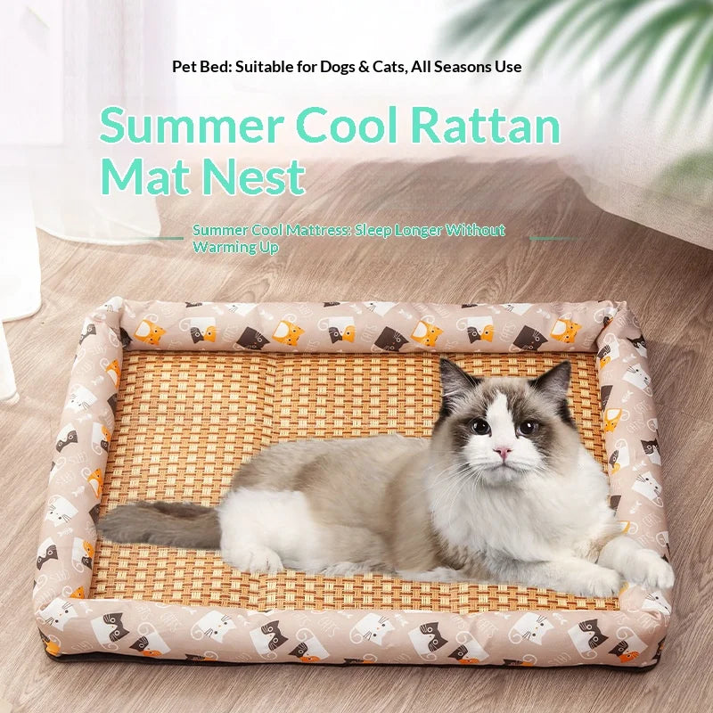 Pet summer cooling mats dog beds cat beds cooling and durable pet beds pet accessories pet supplies pet items